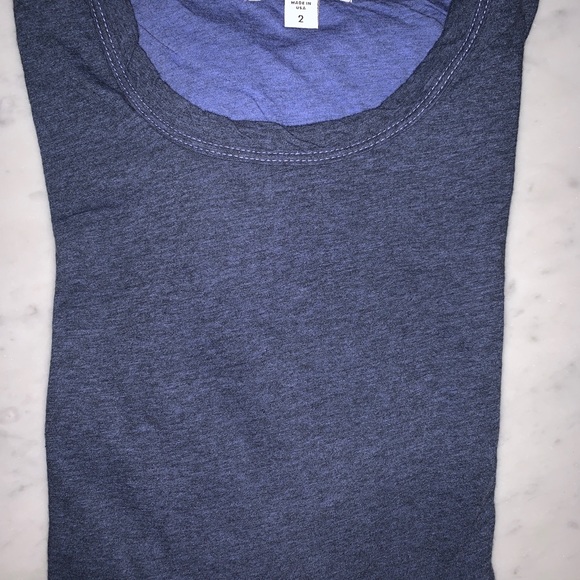 James Perse two ply long sleeve shirt - Picture 3 of 3